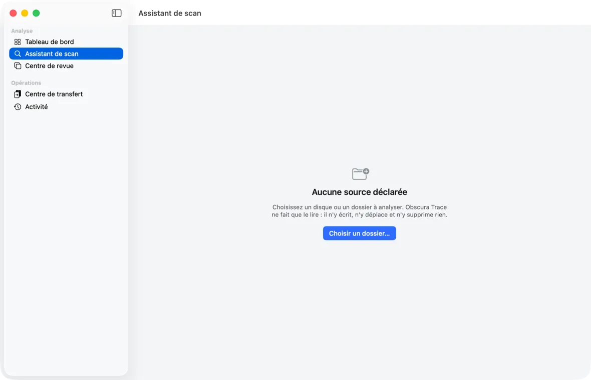 Premier usage : aucune source déclarée.